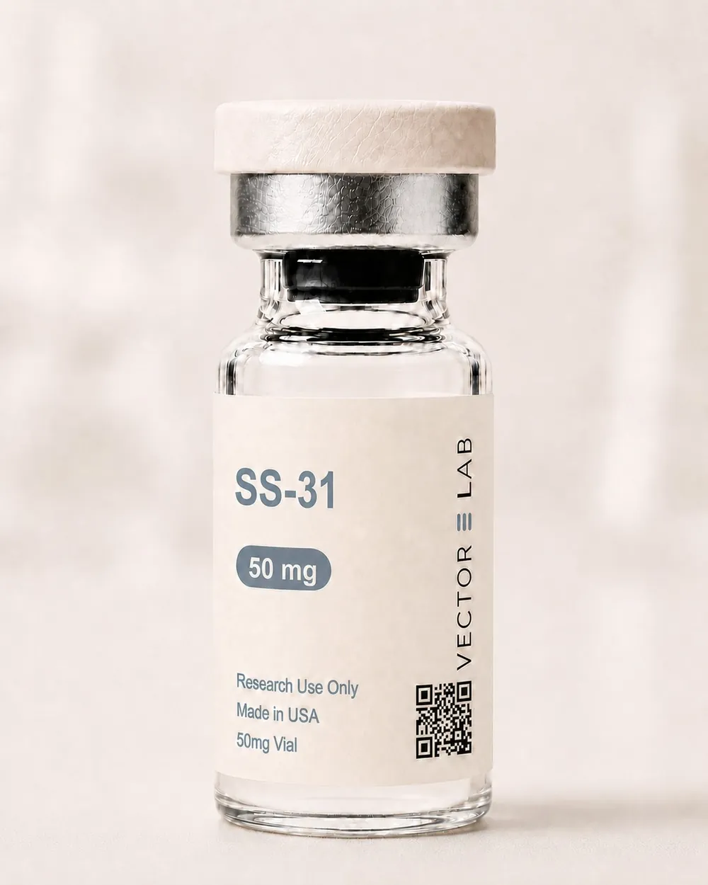 SS-31 elamipretide research grade peptide 5 mg lyophilized powder vial from Vector E Lab