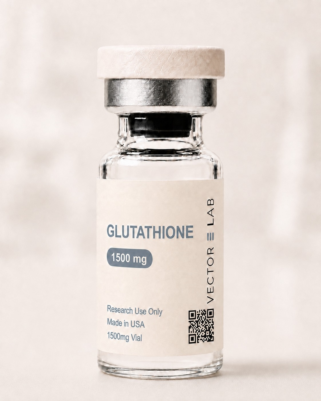 Gluthathione research peptide vial